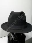 Шляпа Dagmar из пухового велюра чёрная
