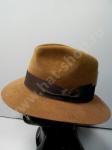 Шляпа Dagmar из пухового велюра светло-коричневая